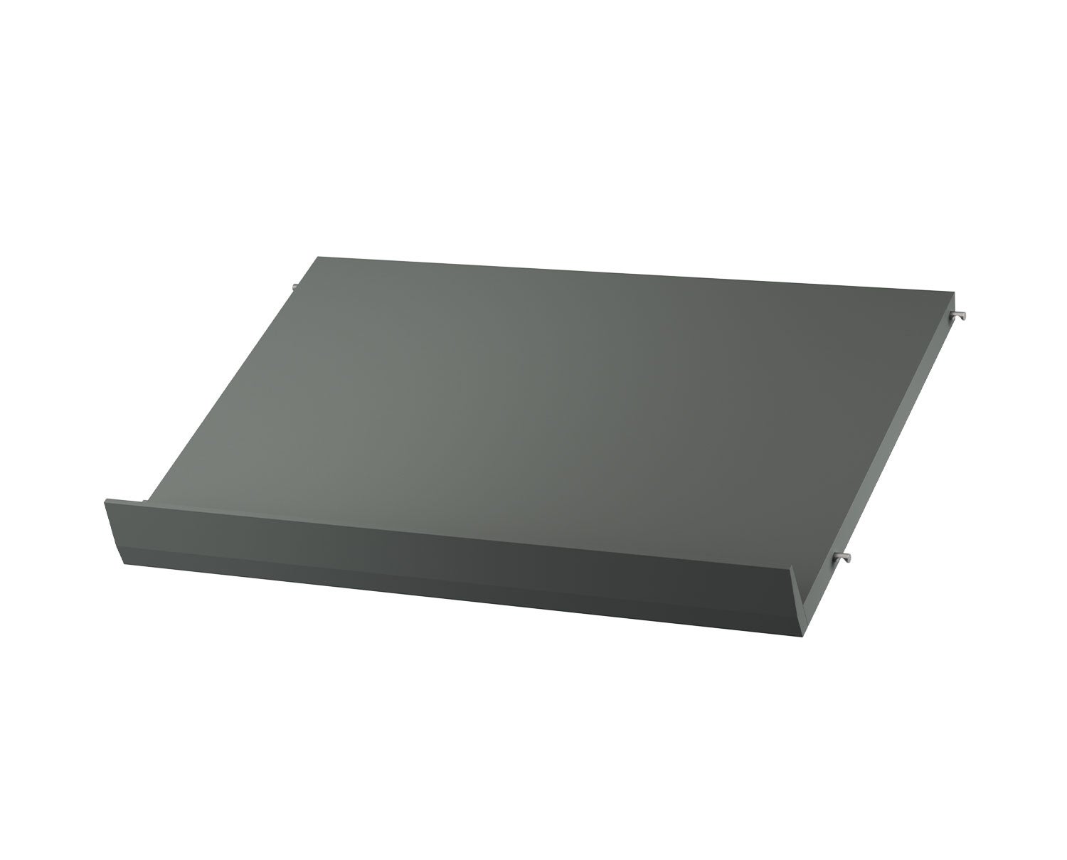 String Tidskriftshylla Trä 58x30 Mörkgrå