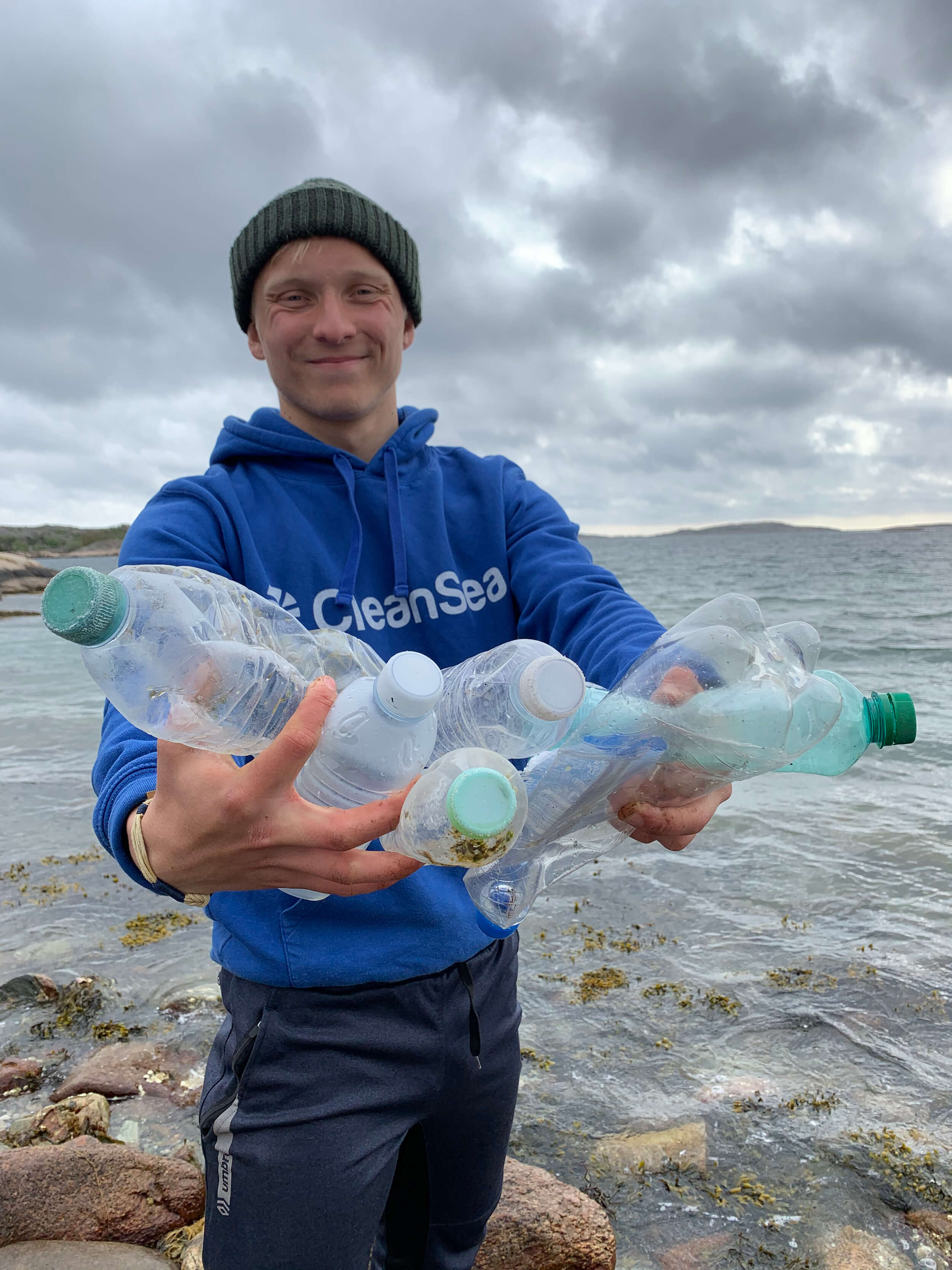 Cleansea-plastflaskor