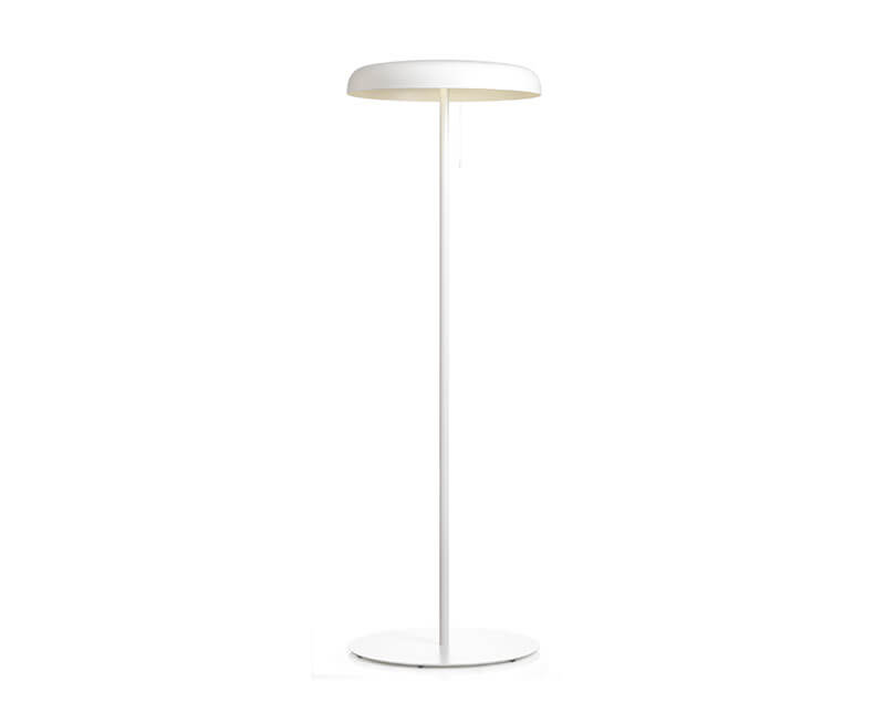 Mushroom Golvlampa Vit