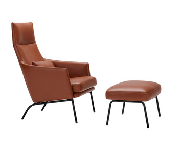 Siri-fåtölj-+-pall-läder