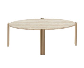 Tribus-Soffbord-Sand-Travertin-Ovalt