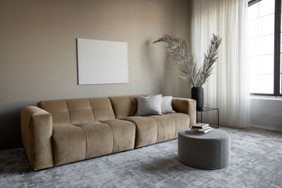Bluemary Soffa 1,5sits+1,5sits i VELVET LUX