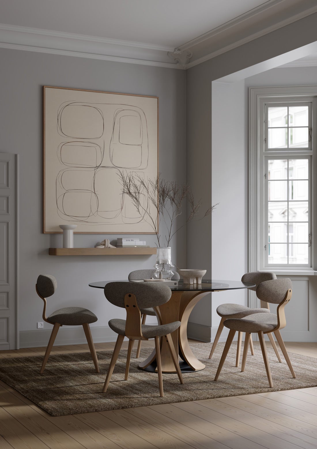 Buckle-Stol-Tyg-Pebble-earth-boucle-whitewashed-ek-100300101-Epic-bord-matsal-01