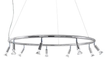 Stark Taklampa Rund Förnicklad