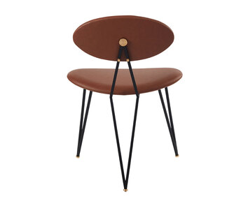 Semper Stol | Svart/ Cognac