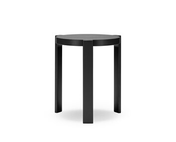 Bolt pall i björk, svart 52 | StolAB