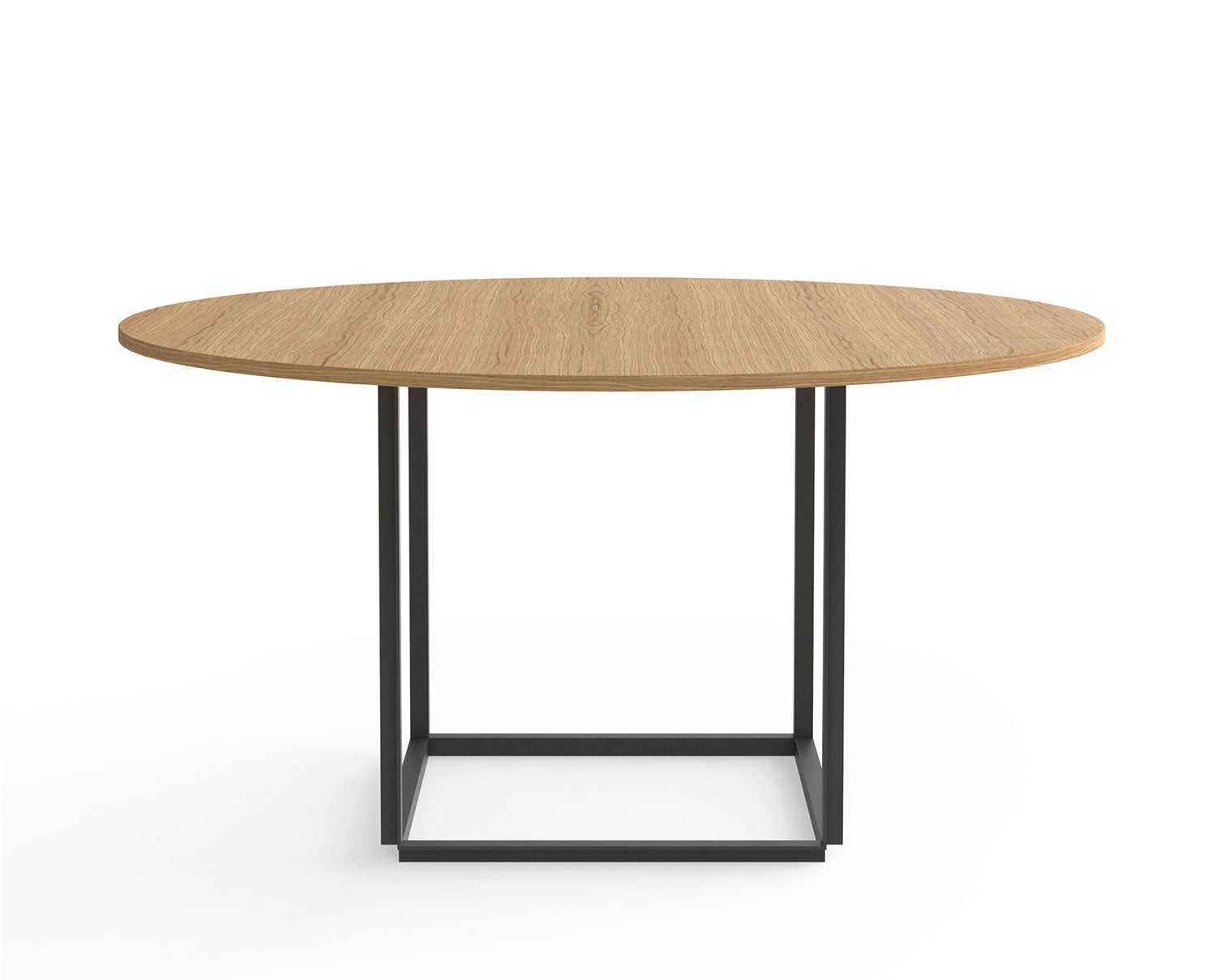 Ø145-Oak_Black-Front