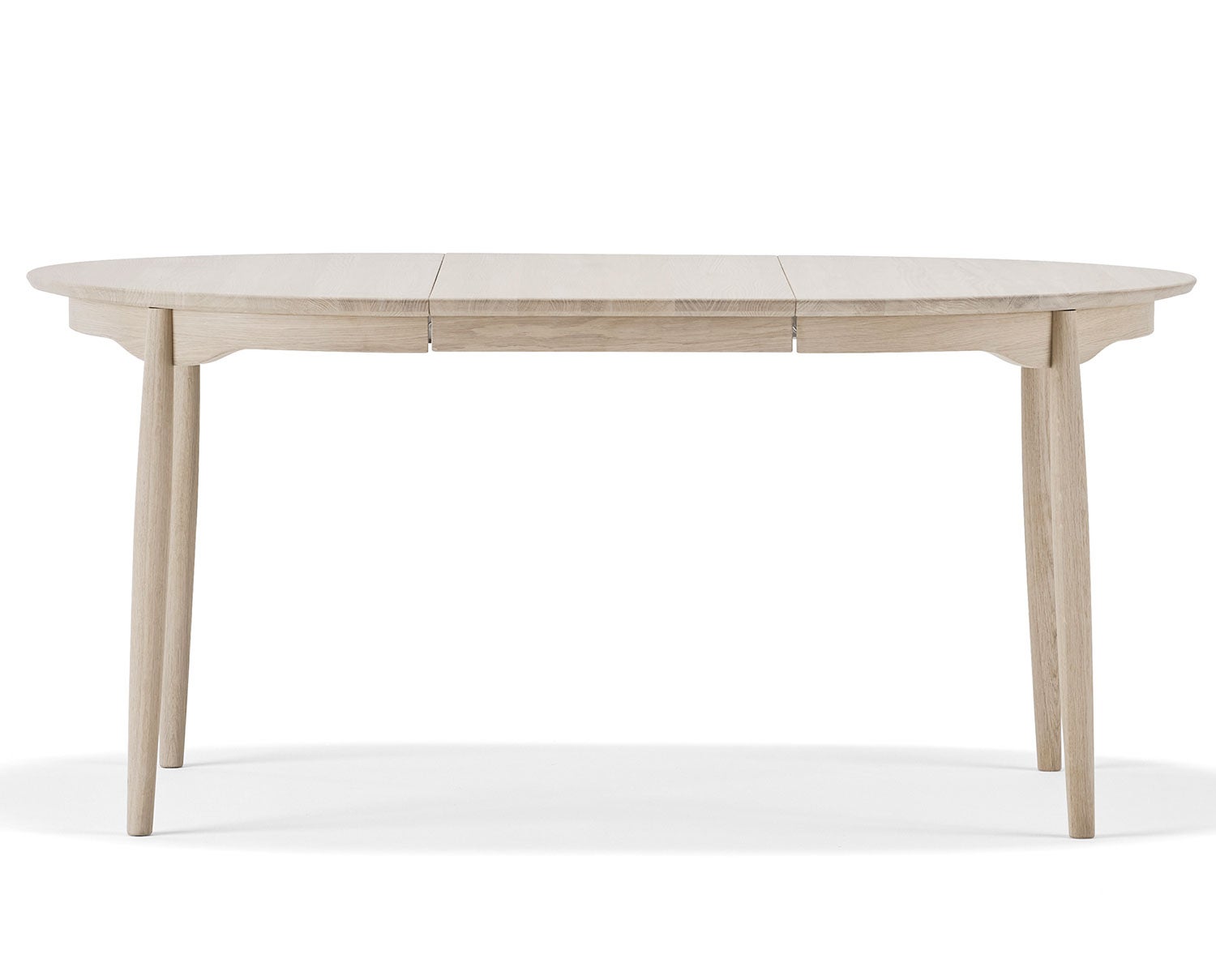 Carl matbord i ljus mattlackad ek, 115+1 ilägg | StolAB