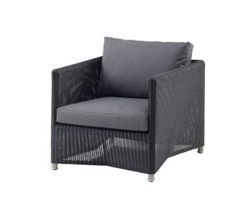 Diamond Loungefåtölj Graphite