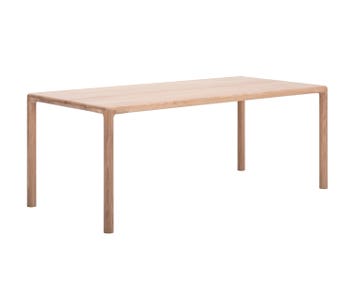 Derven Matbord 200x90 i vitoljad ek