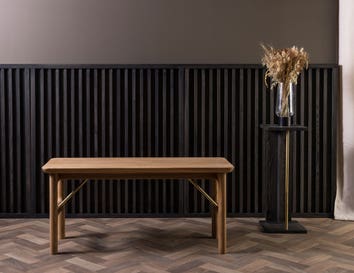 Sittbänken Ant i naturoljad ek (C6).