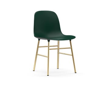 Form Stol Oklädd, Mässing