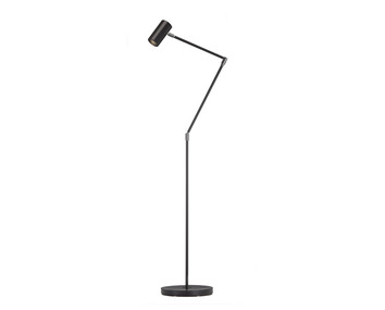 Minipoint Golvlampa Ställbar Svart