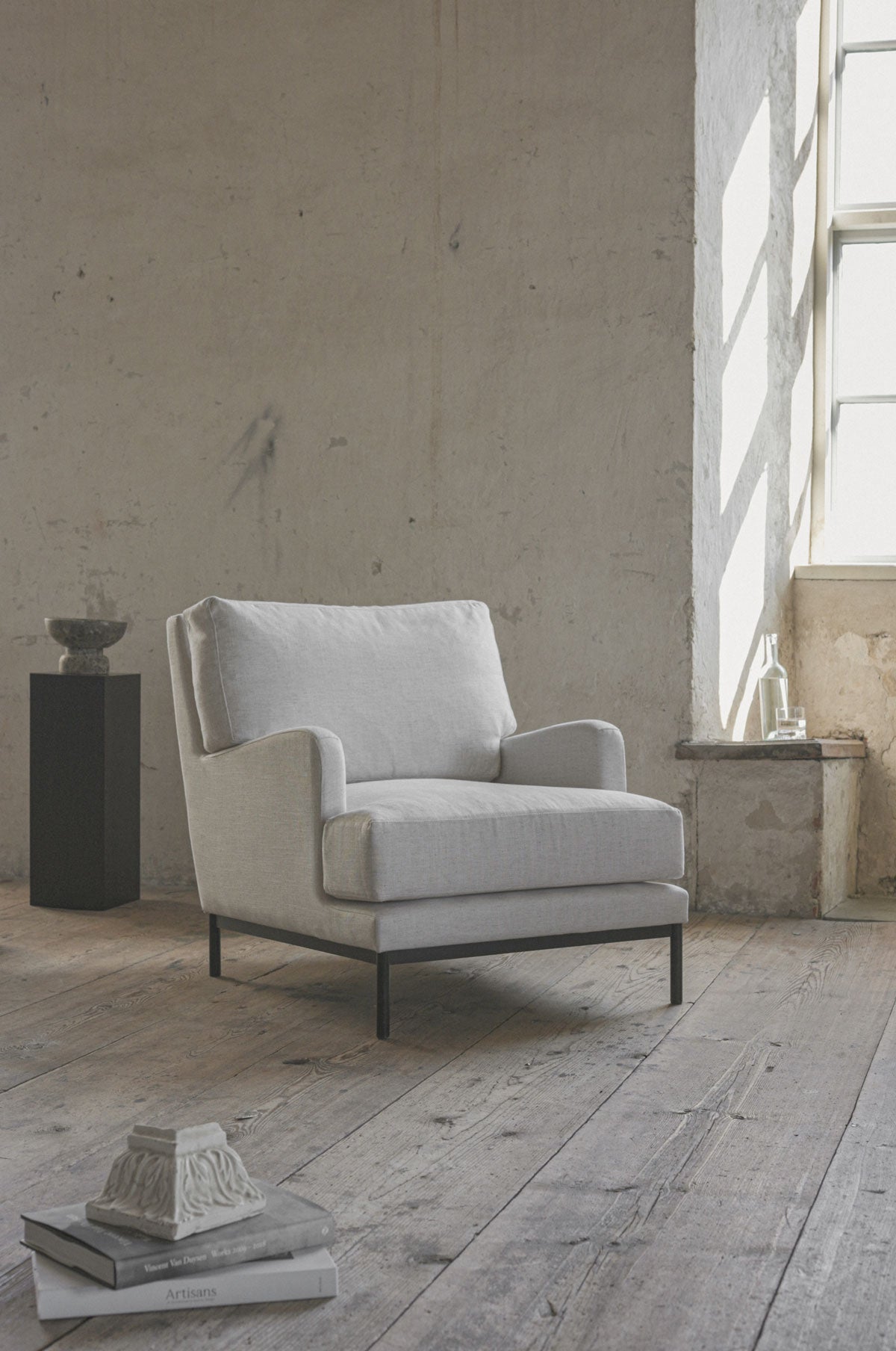 Howard Fåtölj Slim i vardagsrum