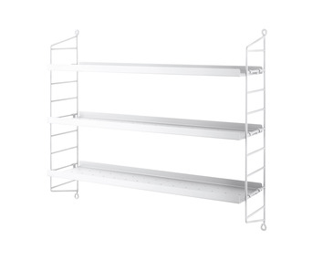 String Pocket Metall Vit