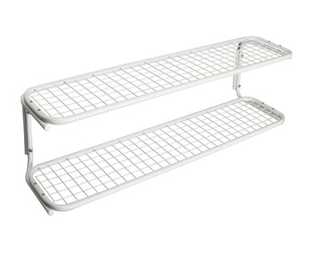 Essem-Classic-Skohylla-Dubbel-Vit-Vit-90CM