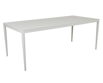 Bigby Matbord 195x90 Ljusgrå Brafab