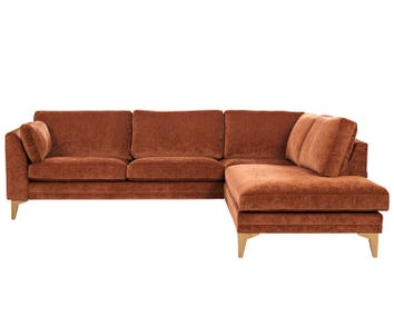 Avignon Divansoffa i härliga klädseln Eros Bronze