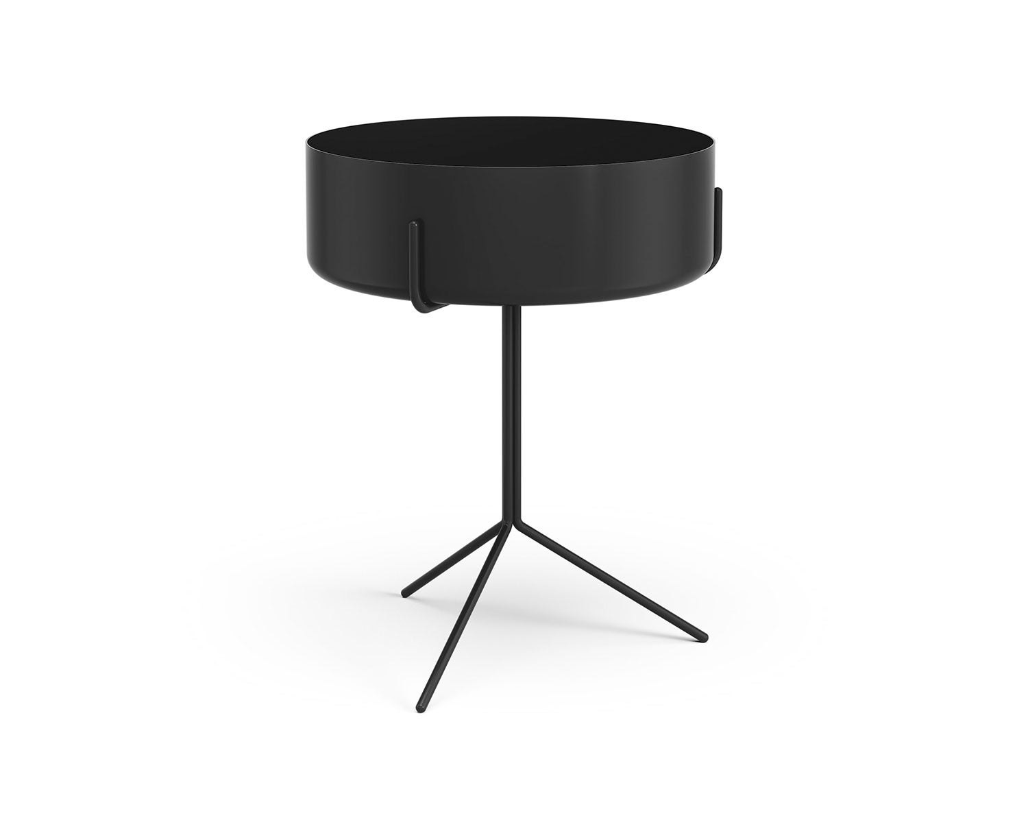 Svart | Höjd: 46 centimeter | Skålhöjd: 13 centimeter