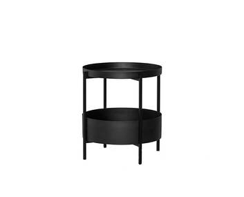 Milano Brickbord Ø50 cm | Svart