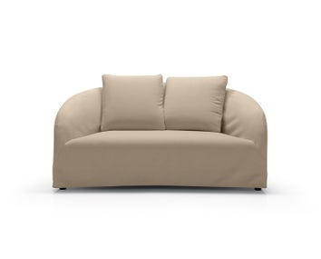 Dahlia Soffa 2-sits klädd i Maple 3 Beige