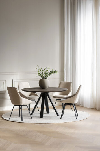 Carradale-Matbord-D130-Brun-Miljo