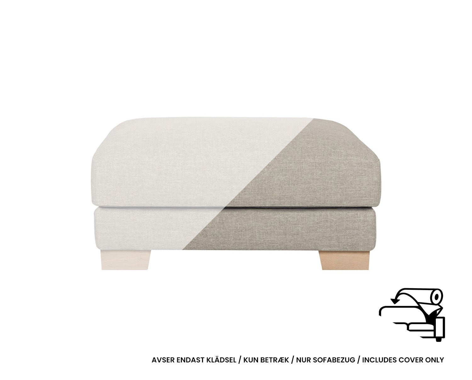 Klädsel till Colorado Pall i tyget Laundered Earth