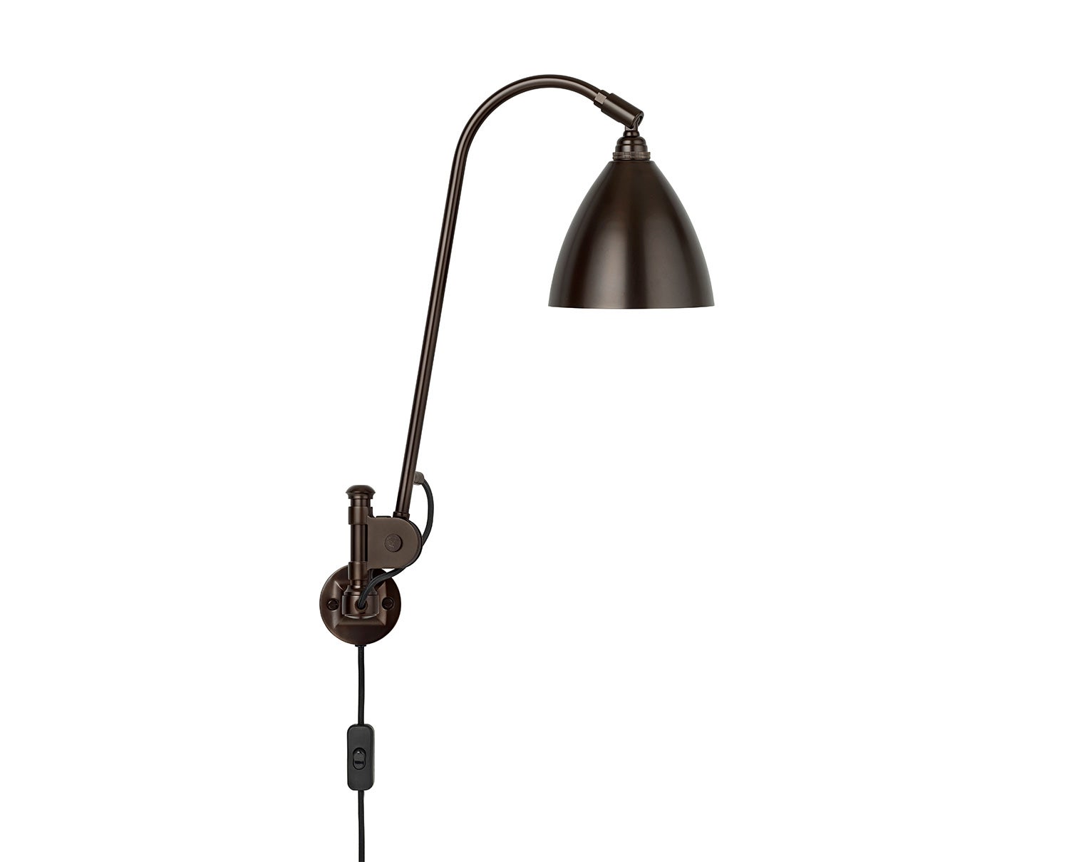 Bestlite BL6 Vägglampa Svart Mässing
