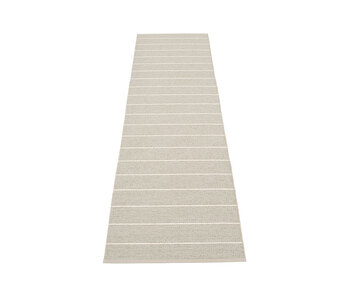 Carl Gångmatta Linen Beige Framsida Pappelina