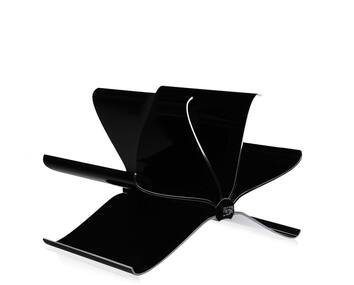 Front Page Tidningsställ Svart