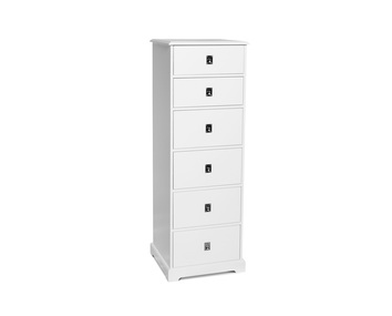 Smögen Byrå Hög 6 Lådor Hög