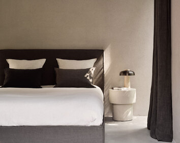 Revive Sängram Grey Linen