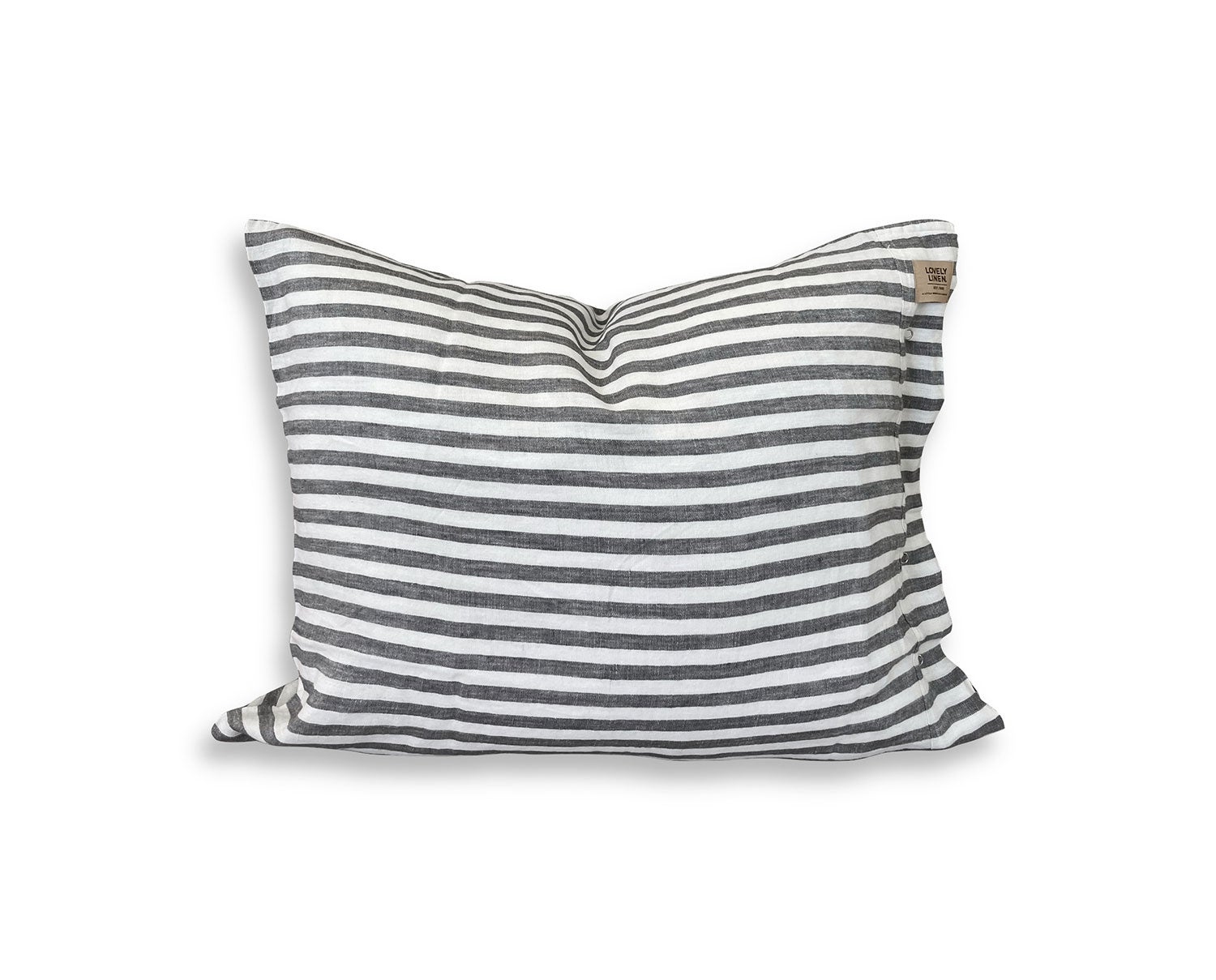 Misty Edge Örngott 50x60 Dark Grey