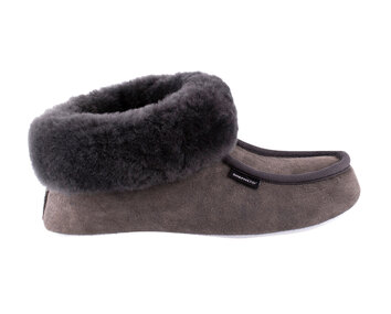 Magnus Fårskinnstofflor Asphalt