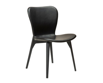 Paragon Stol Svart Konstläder Svartbetsad ask