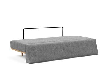 Vanadis Bäddsoffa klädd i 563 Twist Charcoal