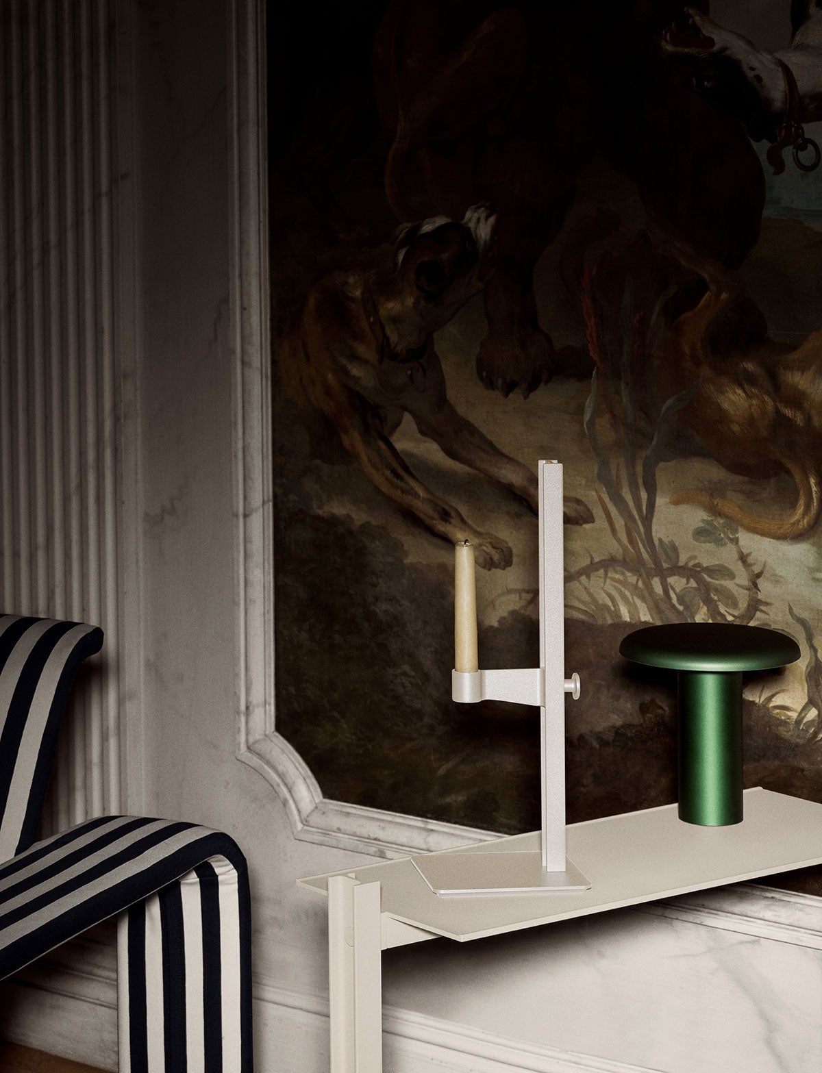 String-Museum-Candle-Holder-Beige-Lifestyle