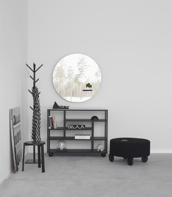 Show Hylla i Svart Ek från A2 Designers.