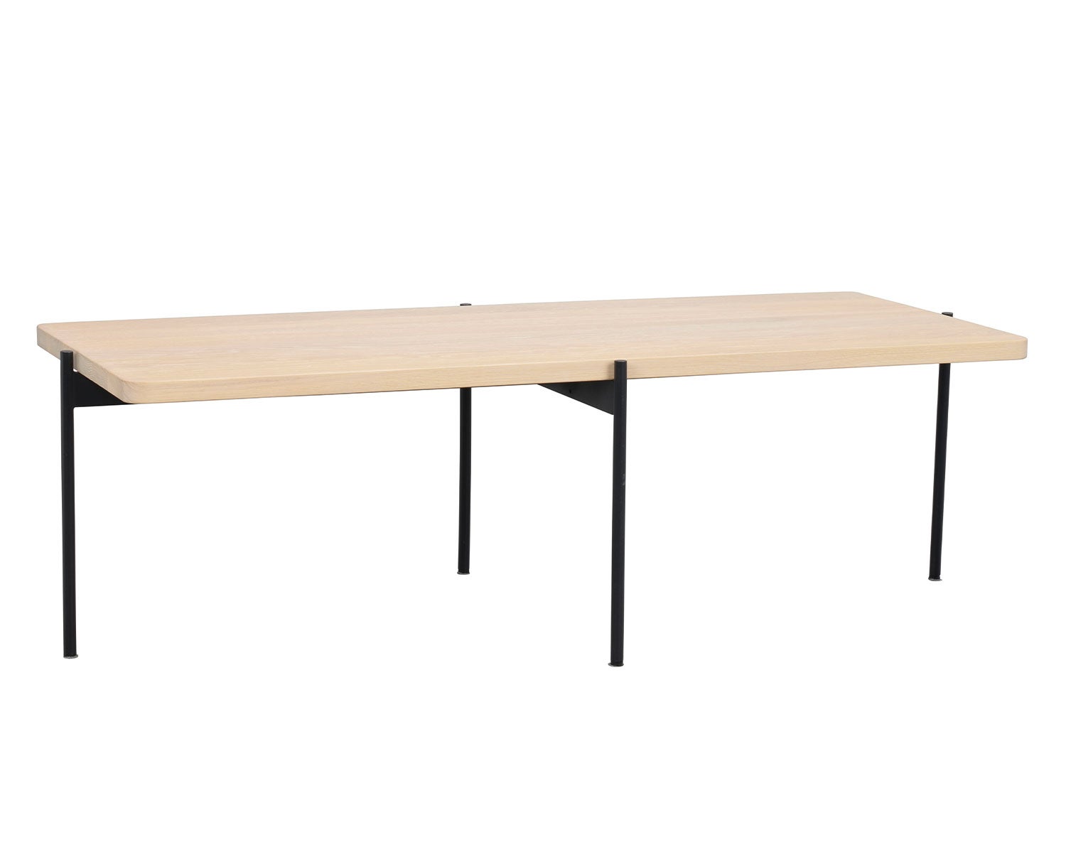 Shelton Soffbord 145x60 Vitpigmenterad Ek