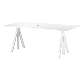 String works vit mötesbord
