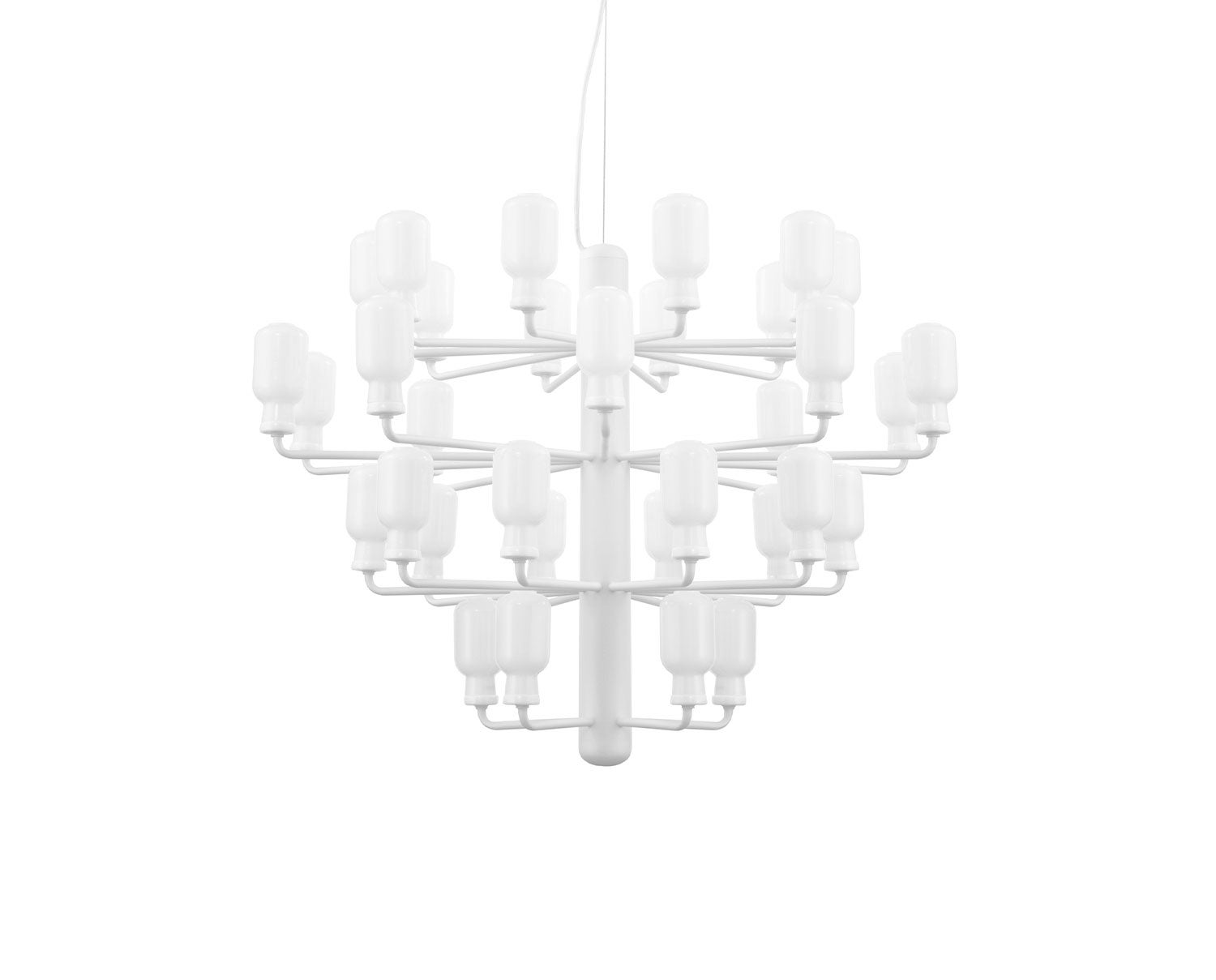 Amp-Chandelier-Large-White-White