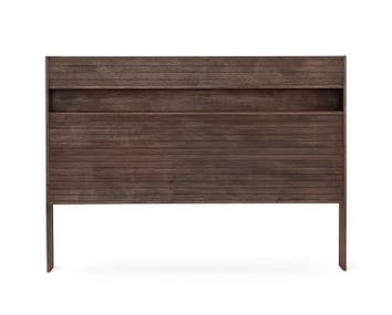 Trace Sänggavel 180 cm, Rökbetsad Ek