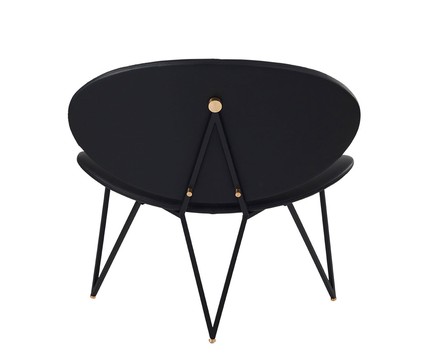 Semper Loungefåtölj | Svart/ Svart