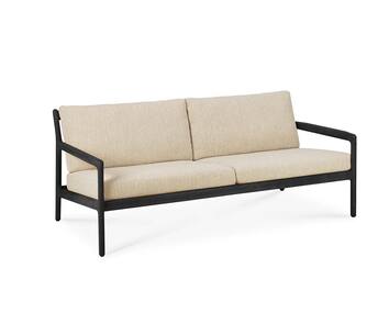 Jack utomhussoffa till din uteplats! Tillverkad i svartbetsad teak från Ethnicraft.