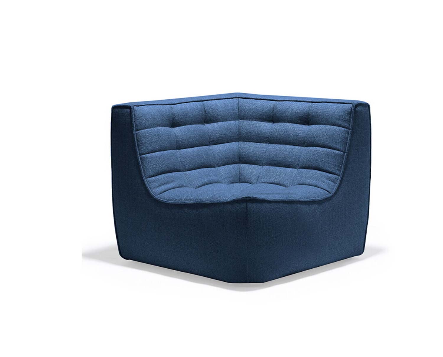 N701 Soffa Hörn Tyg Blue