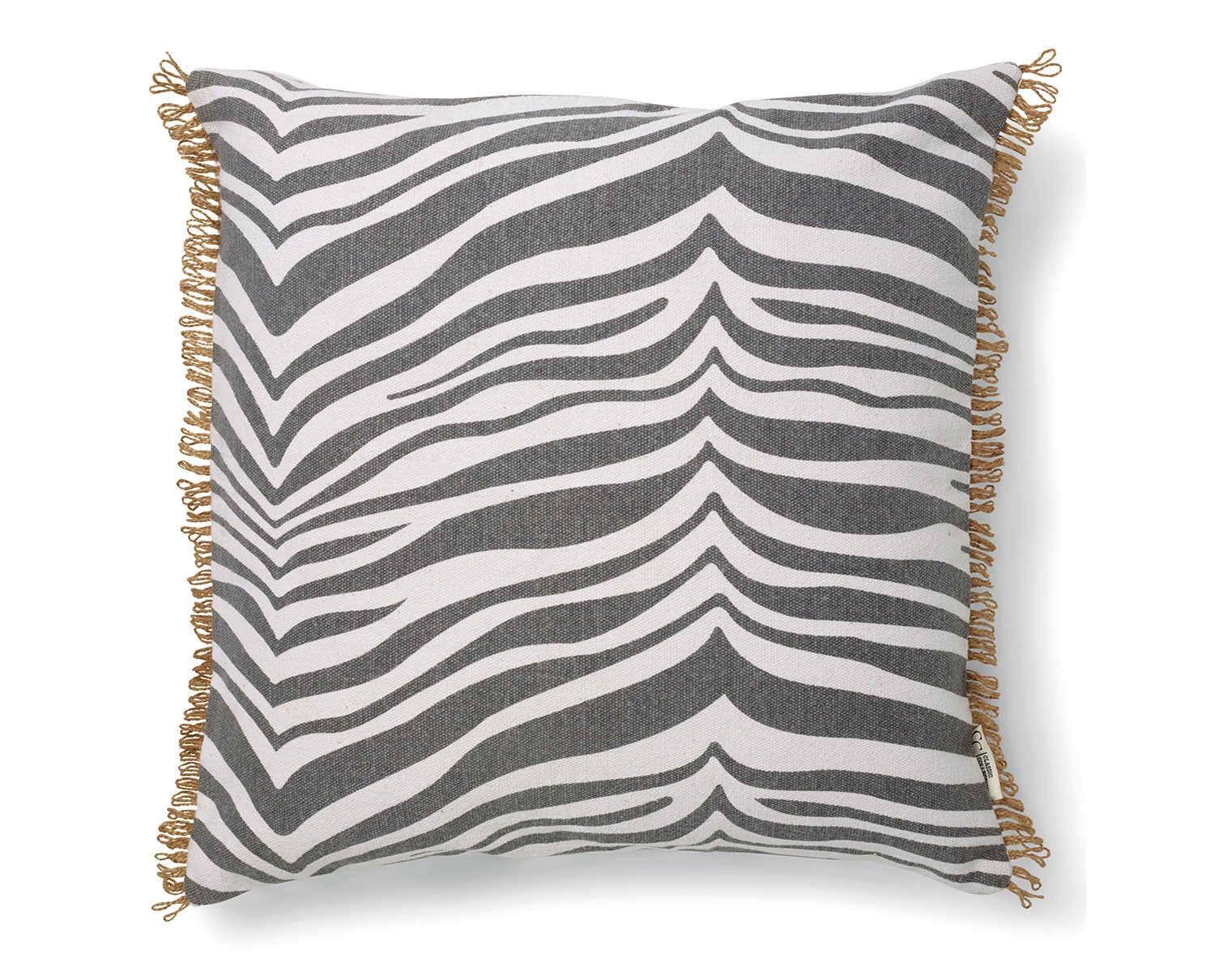 Zebra Kudde | 50x50 Titanium