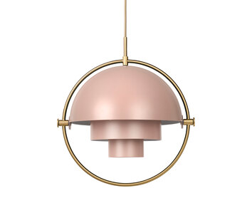 Multi-Lite Pendel | Mässing, Rose Dust Semi Matt