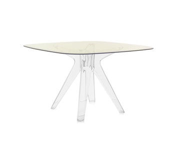 Sir Gìo Matbord Transparent Gul