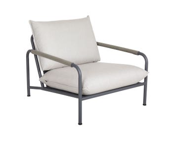 Lerberget Fåtölj Grå