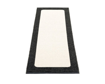 Ilda Gångmatta Black 70x180 Framsida